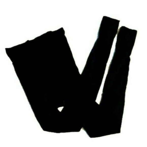 Spanx Womens Footless Tights Black Opaque Shaping Control High Waist Plus Size E - Picture 2 of 8